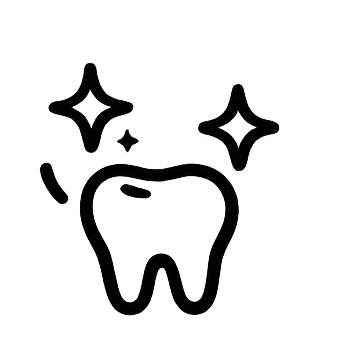 Natural looking dental implant results icon